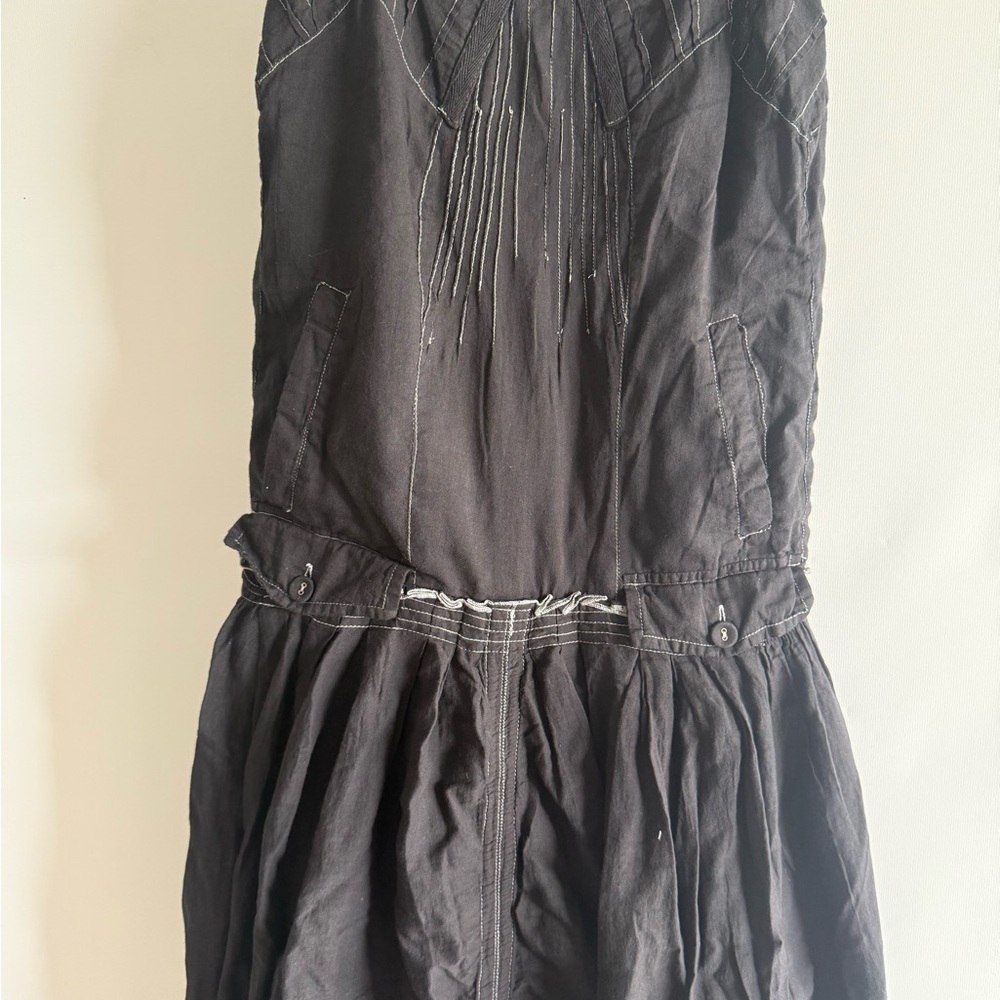 New Elegant Black Halter Dress#55